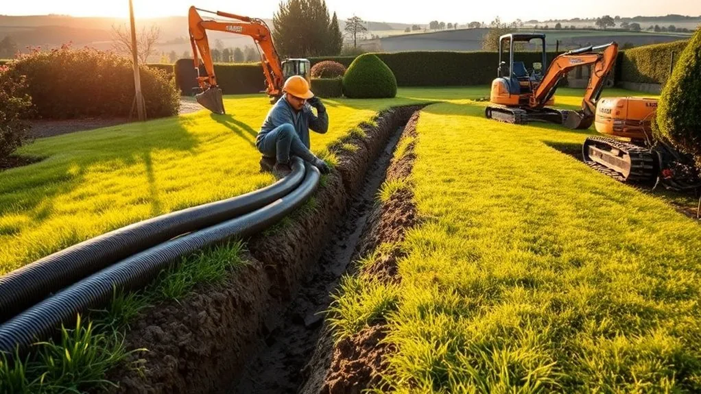 Irrigation Pipe Installation in Canterbury | Gardens, Grounds & Land